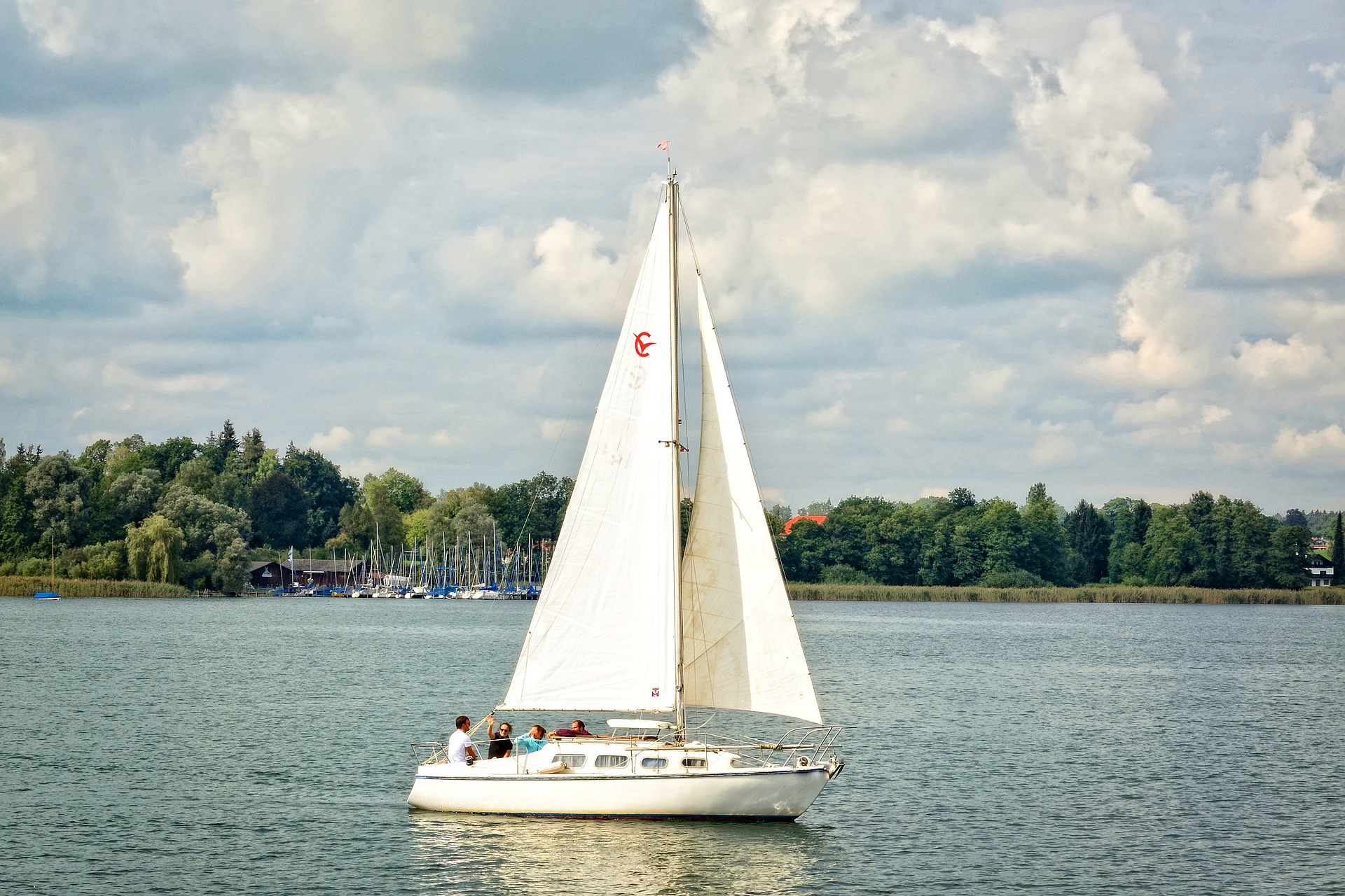 Segeln auf dem Chiemsee